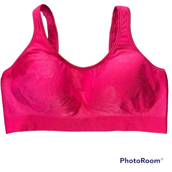 Bali Women's Comfort Wire Free Bra RN15763 Pink Size XL - Picture 1 of 9
